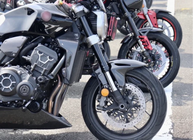 バイク置き場